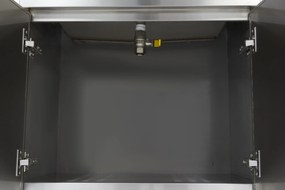 Deep Fryer - 35L - 1 Basket - with Drain Tap - 400V