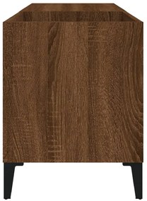 vidaXL Δισκοθήκη Καφέ Δρυς 84,5x38x48 εκ. από Επεξεργασμένο Ξύλο