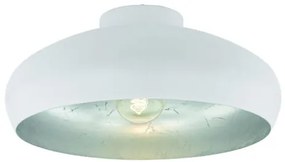 Eglo Mogano Μοντέρνα Μεταλλική Πλαφονιέρα Οροφής με Ντουί E27 σε Λευκό χρώμα 40cm 94548