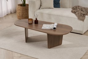 Coffee Table Ovalis - Walnut Walnut
