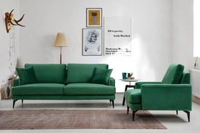 3-Seat Sofa Papira 3 Seater Green