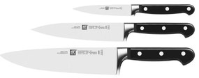 Μαχαίρια Profession "S" (Σετ 3Τμχ) 35602-000 Silver-Black Zwilling Ατσάλι