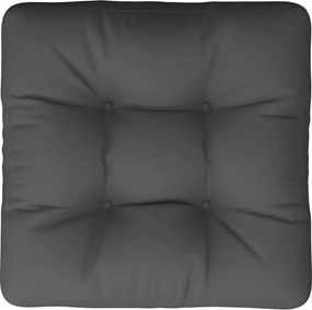 vidaXL Μαξιλάρι Παλέτας Ανθρακί 58 x 58 x 10 εκ. Υφασμάτινο