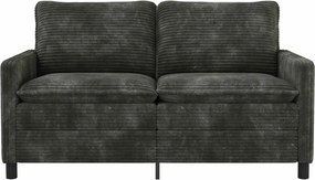 vidaXL Καναπές Ανθρακί 156 x 81 x 87,5 εκ Πολυεστέρας