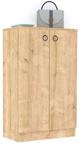 Παπουτσοθήκη Defne 835PUQ3904 60x31,6x100cm Oak Μοριοσανίδα, Μελαμίνη