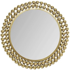 Καθρέπτης Τοίχου Amila 2700179 Φ46 Gold Mirrors &amp; More Μέταλλο