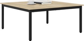 vidaXL Τραπεζάκι σαλονιού Σονόμα 100 x 100 x 45 cm Επεξεργασμένο ξύλο
