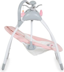 Ηλεκτρικό Ρηλάξ - Κούνια (0-6 Μηνών/Έως 9kg) Cangaroo Jessica Pink