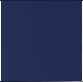 vidaXL Κουβέρτα Βαρύτητας Μπλε 200 x 200 εκ. 13 κ. Υφασμάτινη