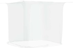 vidaXL Δίχτυ κουνουπιών για κρεβάτι Ορθογώνιος 156 mesh Πολυεστέρας
