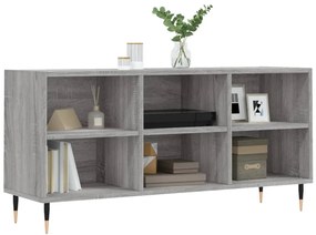 vidaXL Έπιπλο Τηλεόρασης Γκρι Sonoma 103,5x30x50 εκ Επεξεργασμένο Ξύλο