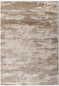 Σετ Χαλιά Κρεβατοκάμαρας 3Τμχ. Mendez 49091-103 Brown-Beige-Grey Merinos ΣΕΤ (2 67x140 &amp; 67x220) Πολυέστερ