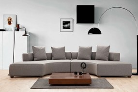 Corner Sofa Gondol-2 (CHL-SOL-CHL-SAĞ) - Grey Grey