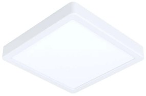 Φωτιστικό Οροφής-Πλαφονιέρα Fueva-Z 900104 21x21x2,8cm Dimmable Led 16,5W White Eglo Ατσάλι,Πλαστικό