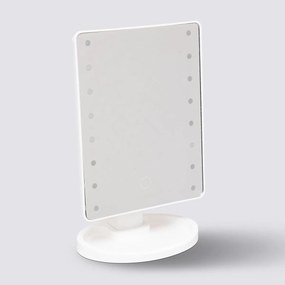 Επιτραπέζιος Καθρέφτης Με Led & Ραφάκι (16.7x11.9x26.1) F-V Mirror 206973