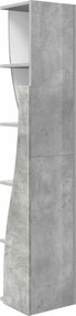 vidaXL Γωνιακό Ντουλάπι 27,5x27x140εκ Επεξεργασμένο Ξύλο