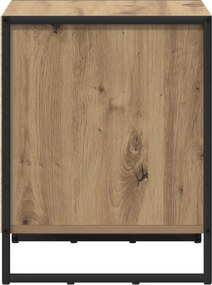 vidaXL Κομοδίνο 2 τμχ. Artisan Δρυς 50 x 39.5 x 50 εκ.