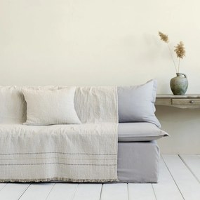 Ριχτάρι Azura Ivory Nima Τετραθέσιο 180x350cm Βαμβάκι-Πολυέστερ