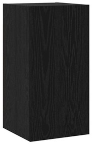 vidaXL Σετ επίπλου τηλεόρασης 7 pcs Μαύρη δρυς 30.5 x 30 x 60 εκ.