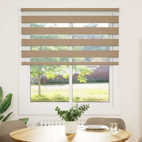 vidaXL Ζέβρα τυφλή 130x150 cm Πλάτος υφάσματος 125,9 εκ. Πολυεστέρας