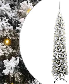 vidaXL Τεχνητό Χριστουγεννιάτικο Δέντρο με 300 LED Πράσινο 180 cm