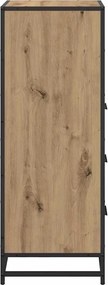 vidaXL Σετ Επίπλων Μπάνιου Artisan Oak 35 x 37,5 x 100 εκ.