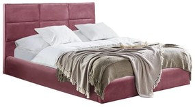 Κρεβάτι Briley HM583.02 168x212 Με Αποθηκευτικό Χώρο Για Στρώμα 160x200cm Apple Queen Size Wood, Fabric