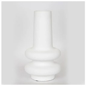 Βάζο Κεραμικό Λευκό 21.5x21.5x39cm 752-20272 Estheti-752-20272-Λευκό 752-20272