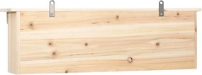 vidaXL Φωλιά για Σπουργίτια με 5 Θαλάμους 68x15x21 εκ. Ξύλο Ελάτης