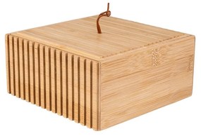 ESTIA ΚΟΥΤΙ ΑΠΟΘΗΚΕΥΣΗΣ ΚΑΙ ΟΡΓΑΝΩΣΗΣ BAMBOO ESSENTIALS 15x15x7cm