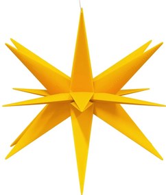 vidaXL Φωτιστικό Χριστουγεννιάτικο με LED Αναδιπλούμενο Κίτρινο 100 εκ
