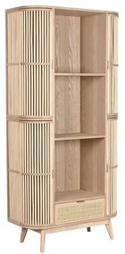 Ράφια Home ESPRIT Φυσικό ρατάν Έλατο 88 x 36 x 180 cm