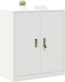 vidaXL Ντουλάπι αποθήκευσης με αποθήκευση Λευκό 80 x 40 x 90 εκ