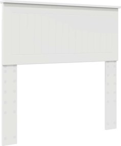 vidaXL Σκελετός Κρεβατιού Λευκό 90 x 190 cm Επεξεργασμένο ξύλο