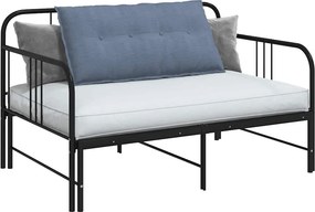 vidaXL Μαξιλάρι Πλάτης Μπλε 100 x 50 cm Υφασμάτινο Κορντουρά