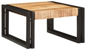 vidaXL Ράφι μπάνιου 40 x 50 x 23 εκ Μασίφ ξύλο μάνγκο και σίδερο