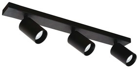 Φωτιστικό Οροφής - Σποτ Stage 4259801 3xMAX 13W L:600XH:127 Black Viokef Aluminium
