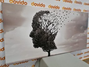 Εικόνα δέντρου με τη μορφή προσώπου - 100x50