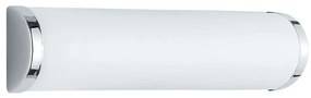 Φωτιστικό Τοίχου-Απλίκα Xavi 30x8cm Chrome-White 2803021-06 Trio Lighting Metal, Glass