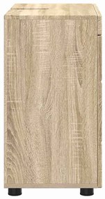 vidaXL Ντουλάπα νιπτήρα μπάνιου TULUM Sonoma Δρυς 60 x 34 x 63 εκ