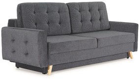 Διθέσιος Καναπές κρεβάτι Vanisa, γκρί 229x95x97cm-BOG7978