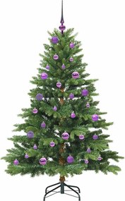 vidaXL Τεχνητό Χριστουγεννιάτικο Δέντρο Πράσινο 150 cm ΠΕ και PVC