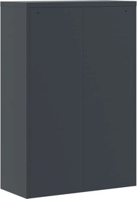 vidaXL Αρχειοθήκη Ανθρακί 90 x 40 x 140 εκ. Ατσάλινη