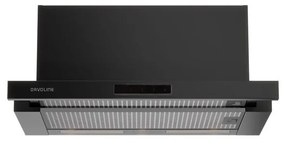 Davoline IOS PRO REVO 60 Συρόμενος Απορροφητήρας 60cm Μαύρος