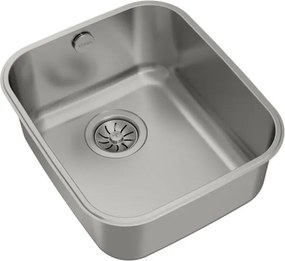 Νεροχύτη με Ένα Κύπελλο Teka Ασημί