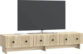 vidaXL Ντουλάπι TV 147 x 34,5 x 30 εκ Sonoma Δρυς Επεξεργασμένο Ξύλο