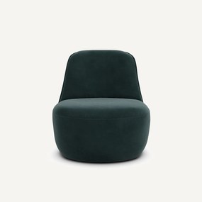 Πολυθρόνα από βελούδο, Rosebury, σχεδίασης E.Gallina