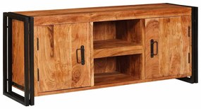 vidaXL Ντουλάπι TV Καφέ 120 x 30 x 50 cm Μασίφ ξύλο ακακίας