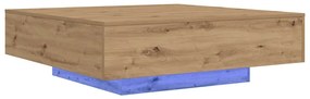 vidaXL Τραπεζάκι σαλονιού Artisan Oak 100 x 100 x 31 cm