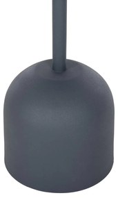 ΤΡΑΠΕΖΙ ΒΟΗΘΗΤΙΚΟ ΣΤΡΟΓΓΥΛΟ DELBEL HM4261.05 ΜΕΤΑΛΛΟ ΜΠΛΕ ΣΚΟΥΡΟ Φ39,5x53,5Υ εκ.